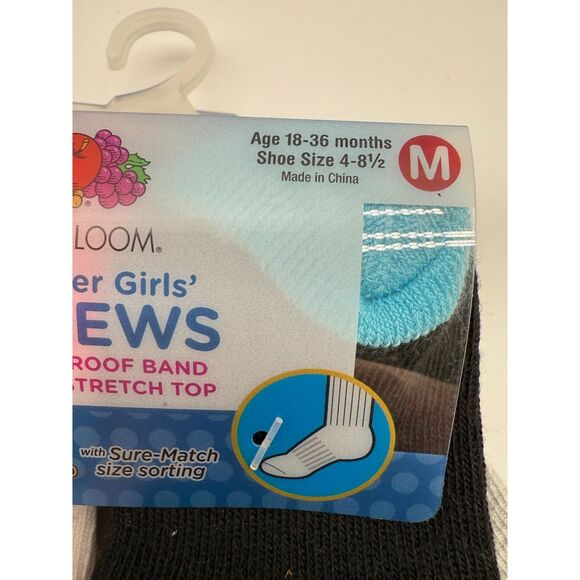 Fruit of the Loom Multicolor Crew Socks - Picture 2 of 3